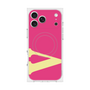 プレミアムスクエアケース with MagSafe［ オリジナル - initial color - V pink ］