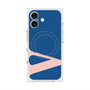 プレミアムスクエアケース with MagSafe［ オリジナル - initial color - V navy ］