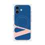 プレミアムスクエアケース with MagSafe［ オリジナル - initial color - V navy ］