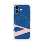 プレミアムスクエアケース with MagSafe［ オリジナル - initial color - V navy ］
