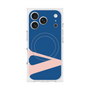 プレミアムスクエアケース with MagSafe［ オリジナル - initial color - V navy ］