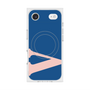 プレミアムスクエアケース with MagSafe［ オリジナル - initial color - V navy ］