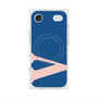 プレミアムスクエアケース with MagSafe［ オリジナル - initial color - V navy ］
