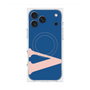 プレミアムスクエアケース with MagSafe［ オリジナル - initial color - V navy ］