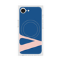 プレミアムスクエアケース with MagSafe［ オリジナル - initial color - V navy ］