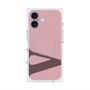 プレミアムスクエアケース with MagSafe［ オリジナル - initial color - V dusty pink ］