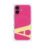 プレミアムスクエアケース with MagSafe［ オリジナル - initial color - A pink ］