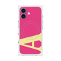 プレミアムスクエアケース with MagSafe［ オリジナル - initial color - A pink ］