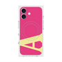 プレミアムスクエアケース with MagSafe［ オリジナル - initial color - A pink ］