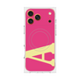 プレミアムスクエアケース with MagSafe［ オリジナル - initial color - A pink ］