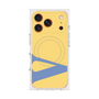 プレミアムスクエアケース with MagSafe［ オリジナル - initial color - V yellow ］