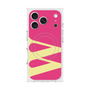 プレミアムスクエアケース with MagSafe［ オリジナル - initial color - W pink ］