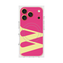プレミアムスクエアケース with MagSafe［ オリジナル - initial color - W pink ］