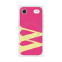 プレミアムスクエアケース with MagSafe［ オリジナル - initial color - W pink ］