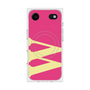 プレミアムスクエアケース with MagSafe［ オリジナル - initial color - W pink ］