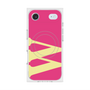 プレミアムスクエアケース with MagSafe［ オリジナル - initial color - W pink ］