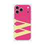 プレミアムスクエアケース with MagSafe［ オリジナル - initial color - W pink ］