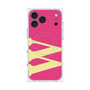 プレミアムスクエアケース with MagSafe［ オリジナル - initial color - W pink ］