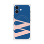 プレミアムスクエアケース with MagSafe［ オリジナル - initial color - W navy ］