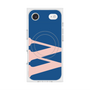 プレミアムスクエアケース with MagSafe［ オリジナル - initial color - W navy ］