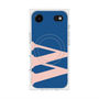 プレミアムスクエアケース with MagSafe［ オリジナル - initial color - W navy ］