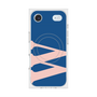 プレミアムスクエアケース with MagSafe［ オリジナル - initial color - W navy ］