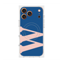 プレミアムスクエアケース with MagSafe［ オリジナル - initial color - W navy ］