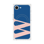 プレミアムスクエアケース with MagSafe［ オリジナル - initial color - W navy ］
