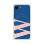 プレミアムスクエアケース with MagSafe［ オリジナル - initial color - W navy ］