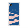 プレミアムスクエアケース with MagSafe［ オリジナル - initial color - W navy ］