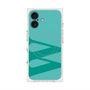 プレミアムスクエアケース with MagSafe［ オリジナル - initial color - W light green ］