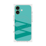プレミアムスクエアケース with MagSafe［ オリジナル - initial color - W light green ］