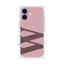 プレミアムスクエアケース with MagSafe［ オリジナル - initial color - W dusty pink ］