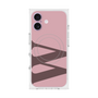 プレミアムスクエアケース with MagSafe［ オリジナル - initial color - W dusty pink ］