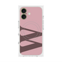 プレミアムスクエアケース with MagSafe［ オリジナル - initial color - W dusty pink ］