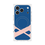 プレミアムスクエアケース with MagSafe［ オリジナル - initial color - X navy ］