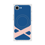 プレミアムスクエアケース with MagSafe［ オリジナル - initial color - X navy ］
