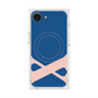 プレミアムスクエアケース with MagSafe［ オリジナル - initial color - X navy ］
