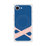 プレミアムスクエアケース with MagSafe［ オリジナル - initial color - X navy ］