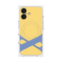 プレミアムスクエアケース with MagSafe［ オリジナル - initial color - X yellow ］