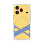 プレミアムスクエアケース with MagSafe［ オリジナル - initial color - X yellow ］