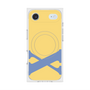 プレミアムスクエアケース with MagSafe［ オリジナル - initial color - X yellow ］