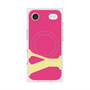 プレミアムスクエアケース with MagSafe［ オリジナル - initial color - Y pink ］