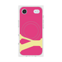 プレミアムスクエアケース with MagSafe［ オリジナル - initial color - Y pink ］