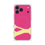 プレミアムスクエアケース with MagSafe［ オリジナル - initial color - Y pink ］