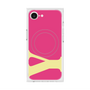 プレミアムスクエアケース with MagSafe［ オリジナル - initial color - Y pink ］