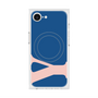 プレミアムスクエアケース with MagSafe［ オリジナル - initial color - Y navy ］