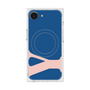 プレミアムスクエアケース with MagSafe［ オリジナル - initial color - Y navy ］