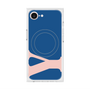 プレミアムスクエアケース with MagSafe［ オリジナル - initial color - Y navy ］