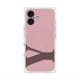 プレミアムスクエアケース with MagSafe［ オリジナル - initial color - Y dusty pink ］